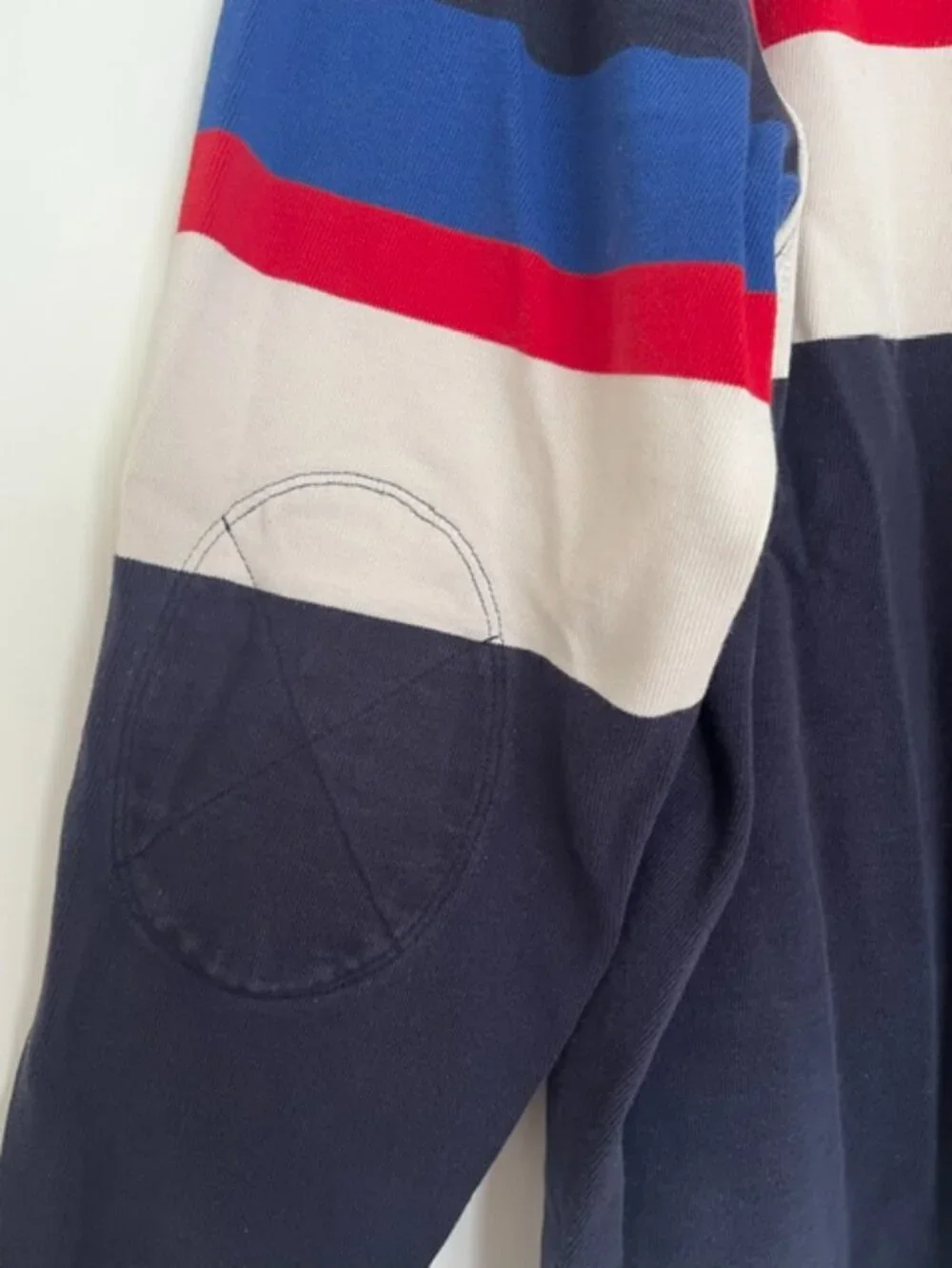 J. Crew Striped Rugby Crewneck Shirt | Size Large